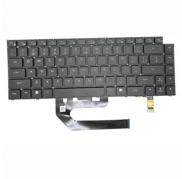 Main image of New US RGB Backlit Laptop Keyboard Replacement for Alienware X16 R1, OEM PN 0WH5Y9 WH5Y9, Gaming Notebook Repair Part