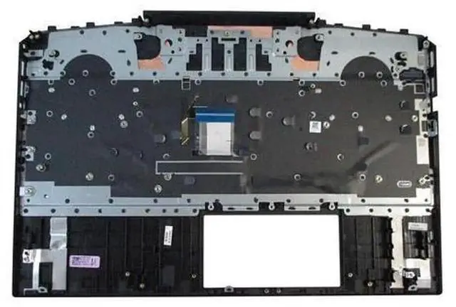 Alt view image 6 of 6 - Purple Palmrest Upper Case Assembly with Backlit US Keyboard & Touchpad, Replacement Part L57596-001 Compatible with HP Gaming Pavilion 15-DK 15-DK0126TX TPN-C141, Complete Notebook Top Shell Repair S