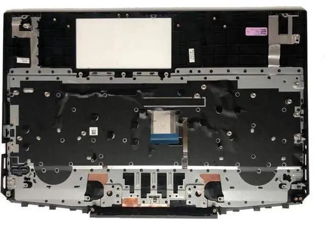 Alt view image 5 of 6 - Purple Palmrest Upper Case Assembly with Backlit US Keyboard & Touchpad, Replacement Part L57596-001 Compatible with HP Gaming Pavilion 15-DK 15-DK0126TX TPN-C141, Complete Notebook Top Shell Repair S
