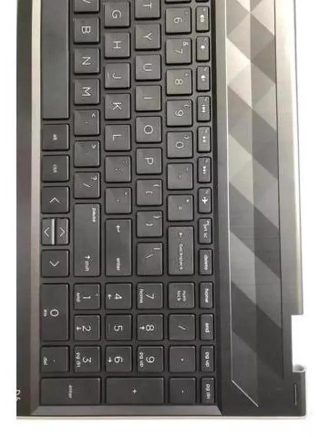 Alt view image 5 of 5 - Upper Case Palmrest Assembly with US Layout Keyboard, Replacement Part L20848-001 Compatible with HP Pavilion X360 15T-CR 15-CR Notebook, Complete Top Shell Repair Spare Part for HP 15T-CR Series Conv