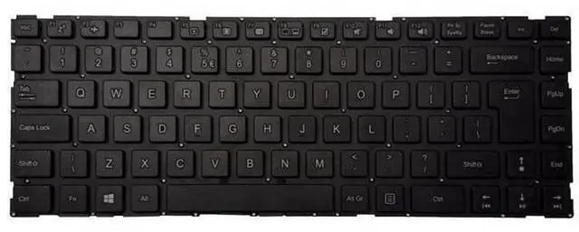Alt view image 2 of 5 - US QWERTY Laptop Keyboard Replacement for MEDION AKOYA E6245 N4100, Part Number NSK-BS3SN 0KN1-5L2GE13, Notebook Internal Keyboard Repair Spare Part
