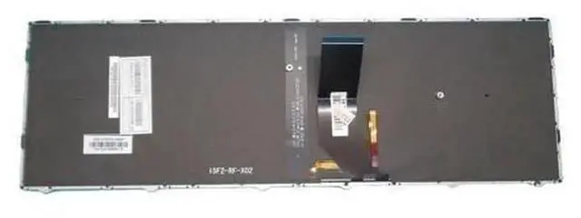 Alt view image 3 of 5 - US English Backlit Laptop Replacement Keyboard for CLEVO N250, PN CVM15F23USJ4308 6-80-N7500-011-1, Notebook Internal Backlight Keyboard Repair Spare Part