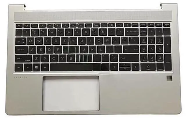 Main image of New Palmrest Top Case Assembly M21740-001 For HP Probook 450 G8 455 G8, US Non-Backlit Keyboard Notebook Replacement Spare Part