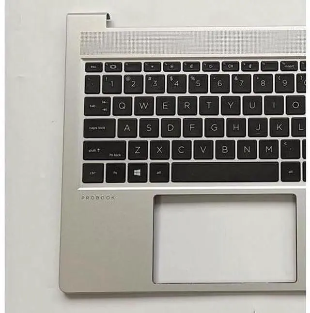 Alt view image 7 of 7 - New Palmrest Top Case Assembly M21740-001 For HP Probook 450 G8 455 G8, US Non-Backlit Keyboard Notebook Replacement Spare Part