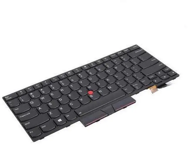Alt view image 2 of 5 - US Backlit Laptop Replacement Keyboard for ThinkPad T470 T480, Black With TrackPoint Stick, Notebook Internal Keyboard Repair Spare Part