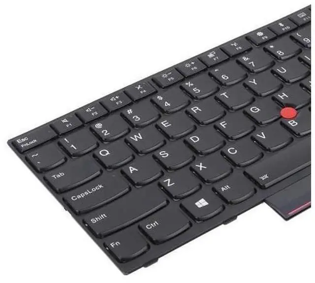 Alt view image 3 of 5 - US Backlit Laptop Replacement Keyboard for ThinkPad T470 T480, Black With TrackPoint Stick, Notebook Internal Keyboard Repair Spare Part