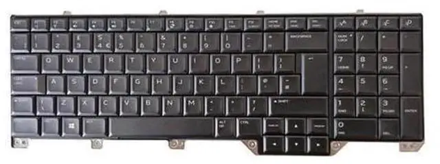 Main image of US Black Backlit Laptop Replacement Keyboard for Alienware Area-51m A51M, Notebook Internal Backlight Keyboard Repair Spare Part