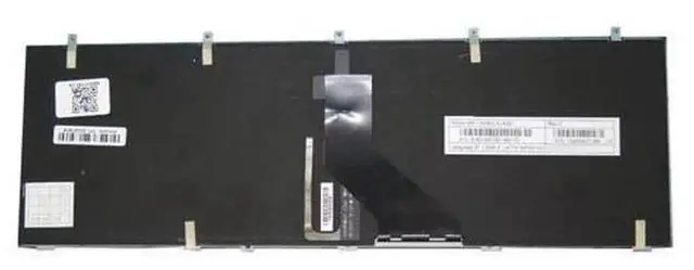 Alt view image 2 of 5 - US English Backlit Laptop Replacement Keyboard for CLEVO W350 W370ET W370SK W370SS W370SSQ W370ST, Notebook Internal Backlight Keyboard Repair Spare Part