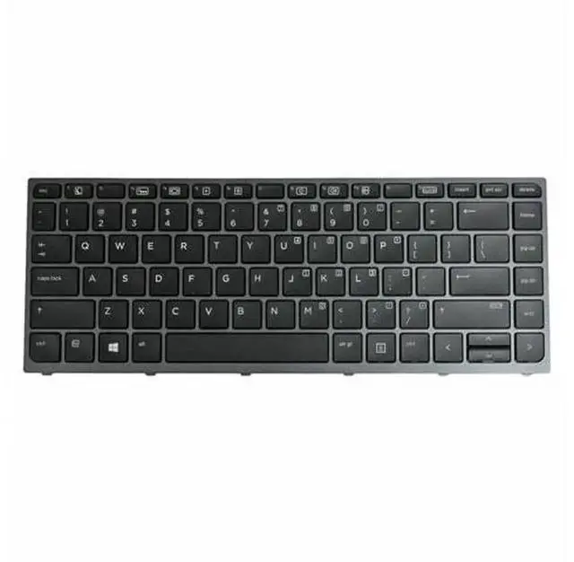 Alt view image 4 of 5 - US Layout Backlit Laptop Replacement Keyboard for HP ZBook Studio G3 G4, PN 841681-001 PK131C41A02 PK131C41A00 NSK-CY1BC 9Z.NCHBC.10L, Backlight Notebook Keypad Repair Spare Part