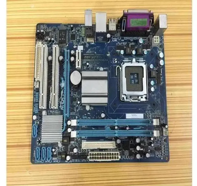 Main image of LGA775 G41 Motherboard Fit for GIGABYTE GA-G41M-ES2L GA-EG41M-S2H, DDR2 Mainboard, Onboard Integrated Graphics, Supports Four DDR2 Memory Modules