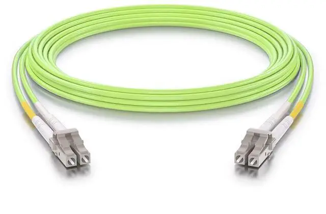 Alt view image 5 of 7 - AJMRTC Duplex LC OM5 Multimode Fiber Patch Cable, 10 Meter LSZH Fiber Jumper, Support 40G/100G, Compatible with SFP Transceivers for Computer Fiber Network