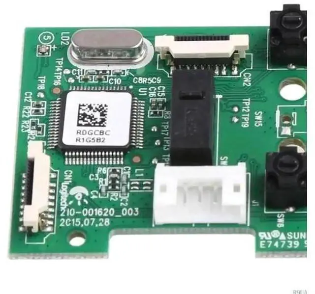 Alt view image 2 of 4 - AJMRTC Mouse Motherboard PCB Circuit Board, Replacement Main Board for Logitech G502 RGB Edition Gaming Mouse Repair Parts
