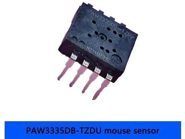 Alt view image 2 of 3 - AJMRTC 1PCS PAW3335DB-TZDU Mouse Sensor Chip, PIXART PAW3335 Photoelectric Mouse IC, Inline DIP-8 Package