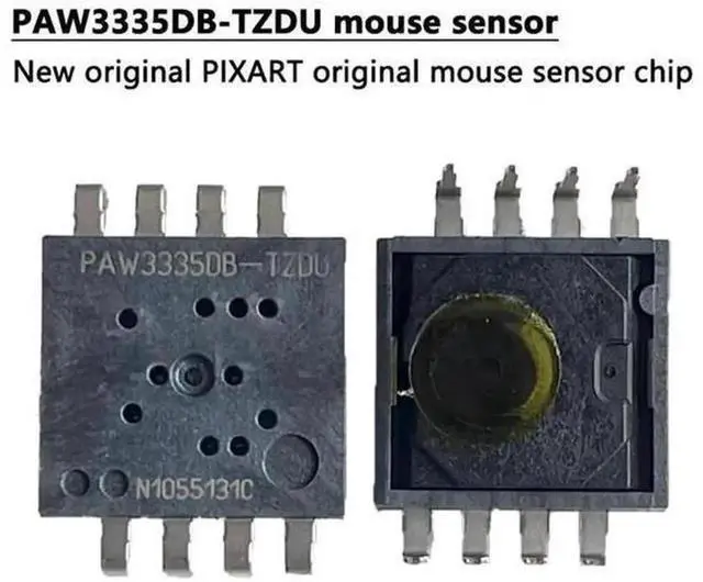 Main image of AJMRTC 1PCS PAW3335DB-TZDU Mouse Sensor Chip, PIXART PAW3335 Photoelectric Mouse IC, Inline DIP-8 Package