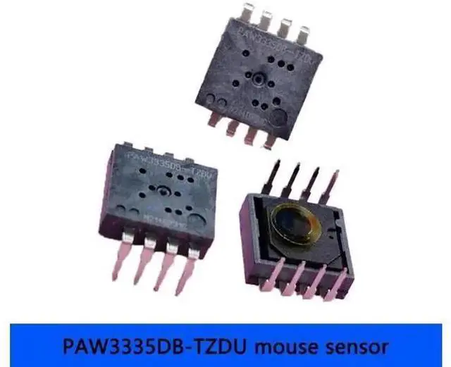 Alt view image 3 of 3 - AJMRTC 1PCS PAW3335DB-TZDU Mouse Sensor Chip, PIXART PAW3335 Photoelectric Mouse IC, Inline DIP-8 Package
