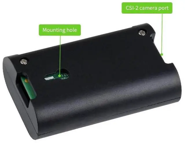 Alt view image 6 of 7 - AJMRTC ABS Protective Enclosure Case for Raspberry Pi Zero Series, Housing Compatible with Pi Zero 2 W, Pi 2 WH, Pi Zero W, Pi Zero WH (Case Only)