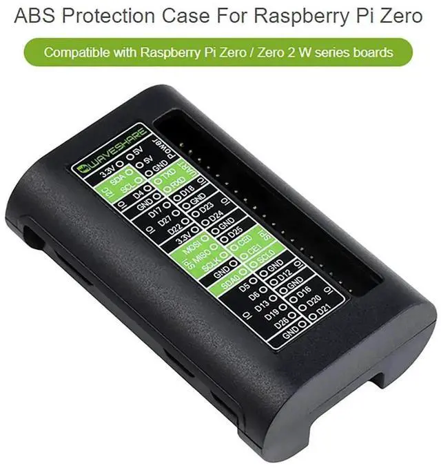 Alt view image 4 of 7 - AJMRTC ABS Protective Enclosure Case for Raspberry Pi Zero Series, Housing Compatible with Pi Zero 2 W, Pi 2 WH, Pi Zero W, Pi Zero WH (Case Only)