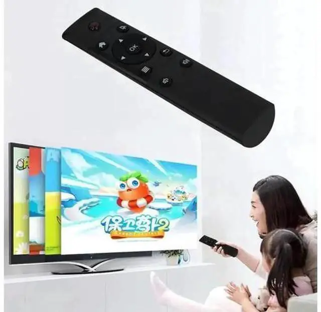 Alt view image 3 of 4 - AJMRTC FM4 2.4GHz Wireless Air Mouse Remote Control, Wireless Keyboard Combo Air Mouse, Universal Remote for Android, Windows OS and Linux Devices