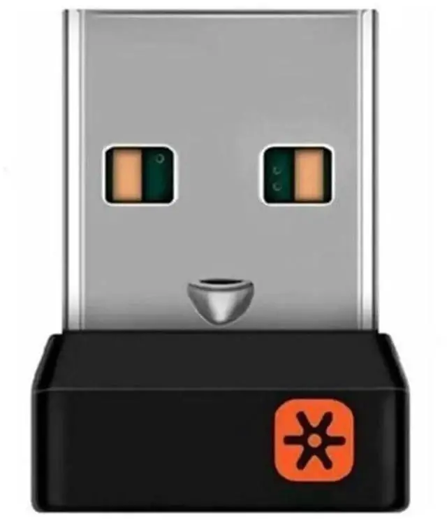 Main image of AJMRTC Unifying USB Wireless Dongle Receiver, USB Unifying Adapter for Wireless Mouse & Keyboard, Supports Up to 6 Devices, Compatible with MX, M905, M510, M505, M950 Peripherals