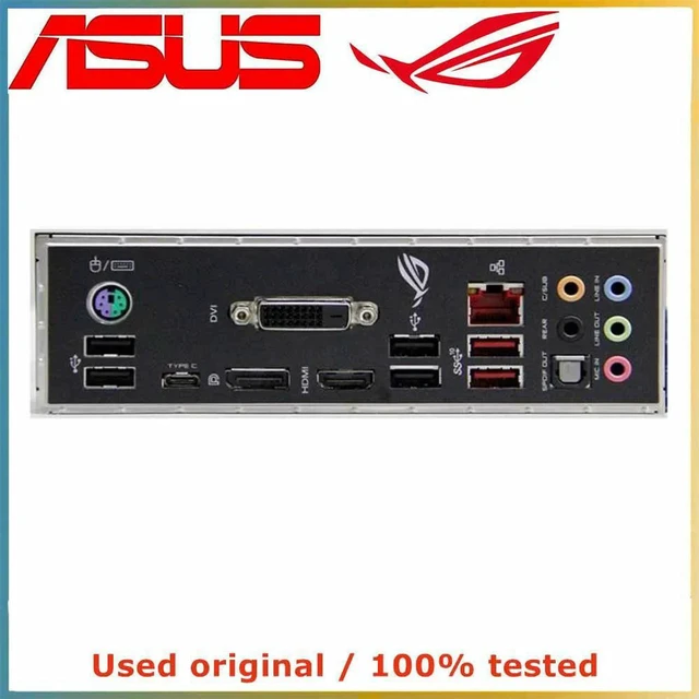 Alt view image 4 of 4 - For ASUS ROG STRIX H370-F GAMING Desktop Motherboard Intel H370 Chipset LGA 1151 Socket, Support 8th Gen Intel Core CPU, DDR4 Up to 64GB, PCI-E 3.0 X16 ATX Mainboard, Dual M.2, Aura Sync RGB for Gamin