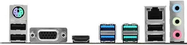 Alt view image 3 of 4 - ASUS TUF B360 PLUS Gaming ATX Motherboard LGA1151 Socket, B360 Chipset 4xDDR4 Slots Max 64GB RAM, SATA3 M.2 HDMI DVI Ports, Desktop PC Mainboard Fully Tested Gaming Replacement Board