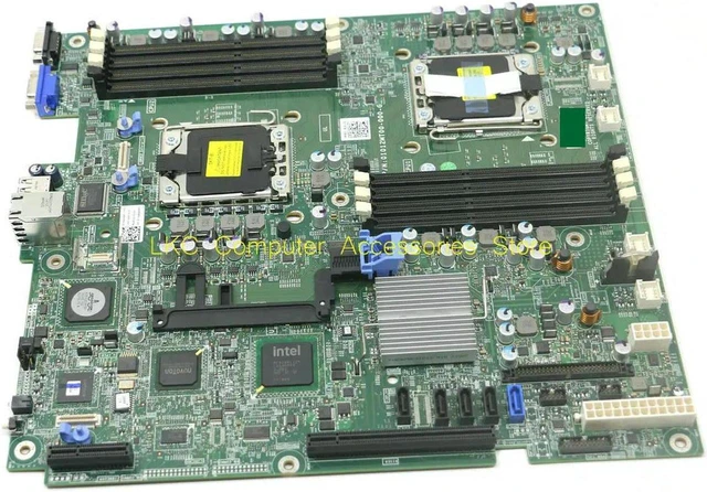 Alt view image 2 of 4 - 100% Tested For Dell PowerEdge R410 Server Motherboard 0WWR83 WWR83 CN-0WWR83, Board 01012MT00 LGA1366 Socket DDR3 Support Mainboard, Working Server Replacement System Board