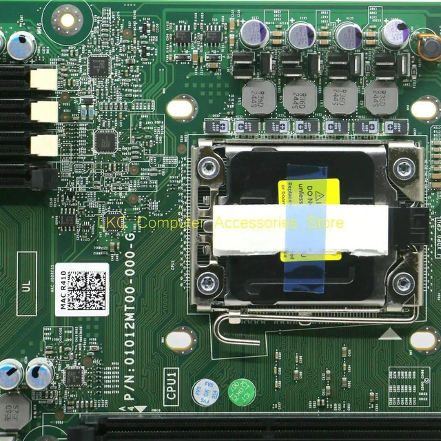 Alt view image 3 of 4 - 100% Tested For Dell PowerEdge R410 Server Motherboard 0WWR83 WWR83 CN-0WWR83, Board 01012MT00 LGA1366 Socket DDR3 Support Mainboard, Working Server Replacement System Board