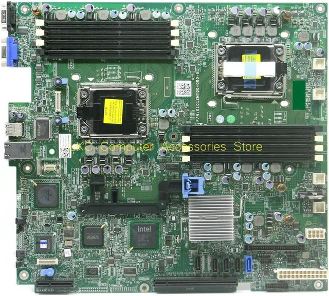 Alt view image 4 of 4 - 100% Tested For Dell PowerEdge R410 Server Motherboard 0WWR83 WWR83 CN-0WWR83, Board 01012MT00 LGA1366 Socket DDR3 Support Mainboard, Working Server Replacement System Board