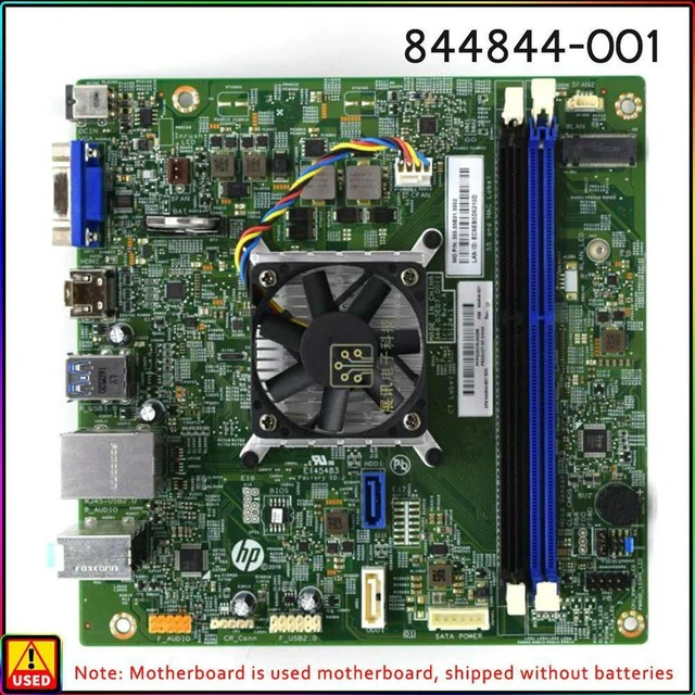Main image of For HP Pavilion 460-A 260A Mini ITX Desktop Motherboard 844844-001 844844-601, Integrated AMD A6-7310 APU, DDR3 Memory Support Mainboard, Fully Tested Replacement System Board