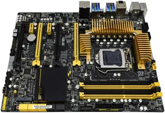 Alt view image 4 of 4 - ASUS Z87-WS Workstation ATX Motherboard, LGA1150 Socket for 4th Gen Intel Core i3/i5/i7 Processors, Intel Z87 Chipset, 4×DDR3 DIMM Slots Max 32GB, SATA 6Gb/s, PCIe 3.0 Multi-GPU Support, Fully Tested