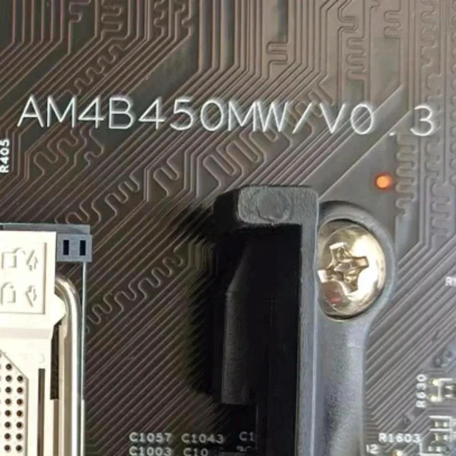 Alt view image 3 of 3 - Lenovo Legion 7000P-28APR Desktop Motherboard AM4B450MW/V0.3, Board Number 17553-1A, AMD B450 Chipset AM4 Socket, DDR4 Dual Channel, M.2 NVMe + SATA III, PCIe 3.0 x16, 100% Fully Tested Working Replac