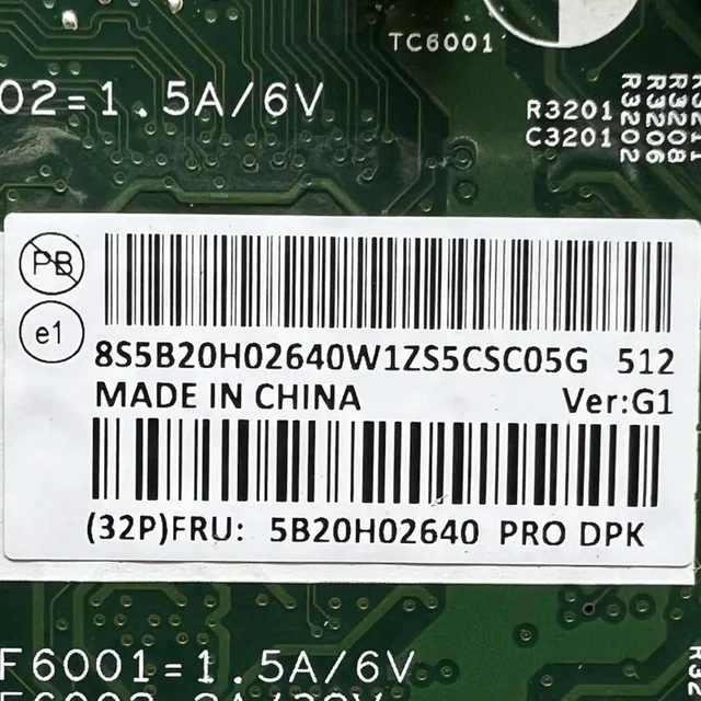 Alt view image 4 of 4 - Lenovo PIB65F Desktop Motherboard 13101-1M FRU 5B20H02640, Intel B65 Chipset LGA1700 Socket, DDR4 Dual Channel, M.2 NVMe + SATA III, PCIe 4.0 x16, 100% Fully Tested Working OEM Replacement Mainboard
