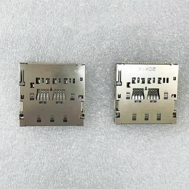 Main image of SDXC Memory Card Slot Unit Replacement Repair Parts for Sony ILCE-7SM3 (A7SIII / A7S3) & ILCE-7M4 (A7M4 / A7IV) Mirrorless Camera, UHS-II SD Card Reader Socket Assembly, Fix Card Not Recognized, Read/