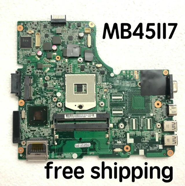 Alt view image 4 of 4 - Bytespeed LLC MB45II7 Motherboard 15BFQ1-011000 MB45II4 V.01 LAED-FR.GREEN Mainboard, AMD AM4 Socket, DDR4 Dual Channel, M.2 NVMe, SATA III, PCIe 3.0 x16, 100% Fully Tested Working OEM Replacement Mai