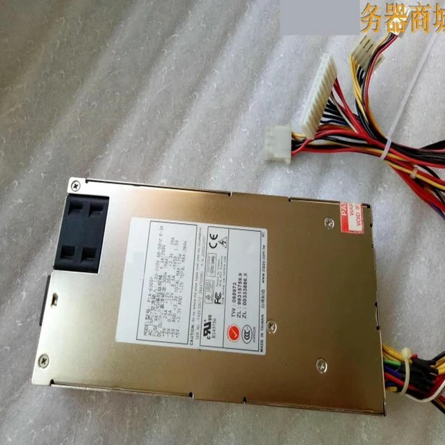 Alt view image 4 of 4 - Emacs P1A-6300P 1U 300W IPC Power Supply, AT 12+6Pin Connector, Wide 100-240V AC Input, Active PFC, Built-in Cooling Fan, Overvoltage/Overcurrent/Short Protection, Industrial 1U Switching PSU,
