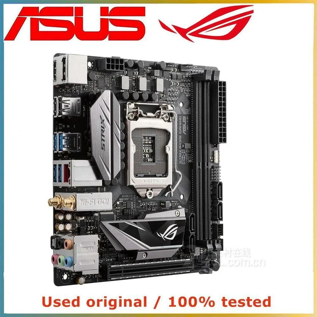 Main image of MINI ITX Desktop Motherboard ROG STRIX B250I GAMING Replacement, LGA1151 B250 Chipset Mainboard Supports Up To 32GB DDR4 Memory, PCI-E 3.0 X16 Slot, Fully Tested Working Board For Compact Gaming PC Bu