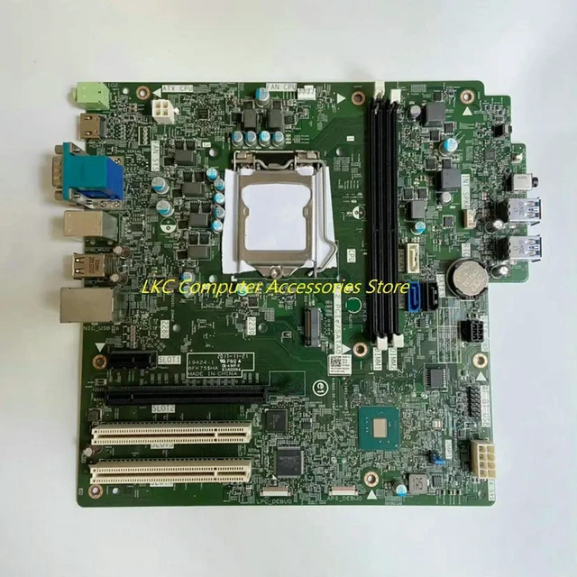Alt view image 2 of 4 - Desktop Motherboard 19424-1 CN-0TCR49 0TCR49 TCR49 Replacement for Dell ChengMing 3988 Tower, LGA1151 DDR4 Mainboard, 100% Fully Tested Working Board for Business Tower Desktop Repair & Hardware Repla