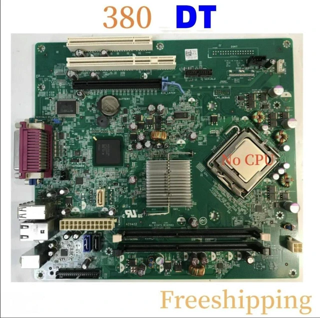 Main image of Desktop Motherboard CN-0HN7XN 0HN7XN HN7XN Replacement for Dell Optiplex 380 DT Tower PC, LGA775 DDR3 Mainboard, 100% Fully Tested Working Board for Business Desktop Repair & Hardware Replacement