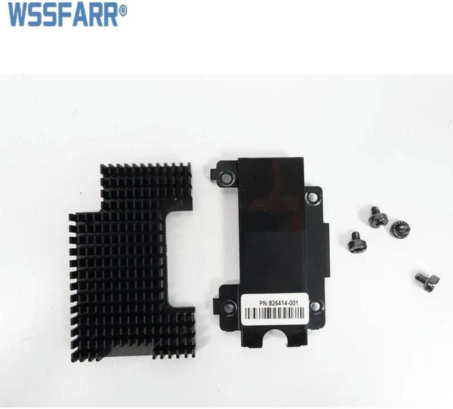 Main image of NVMe SSD Caddy With Heat Sink 826414-001O Replacement for HP Z240 SFF Workstation Small Form Factor Desktop, M.2 NVMe Drive Carrier Cooling Assembly, Secure SSD Mount & Thermal Dissipation For Storage