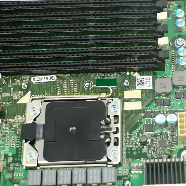 Main image of Precision T7500 Expansion Second CPU Memory Board CN-0H236F 0H236F H236F Replacement, Secondary Riser Sub Mainboard, 100% Fully Tested Working Board for Dell T7500 Workstation Multi-CPU & RAM Expansio