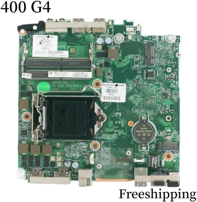 Alt view image 3 of 4 - Motherboard for ProDesk 400 G4 DM Mini PC, Board DA0F80MB6A0 Part Number L17654-001, L17662-601 L04566-001, Fully Working Mainboard, Replacement System Board for ProDesk 400 G4 DM Desktop Repair & Rep