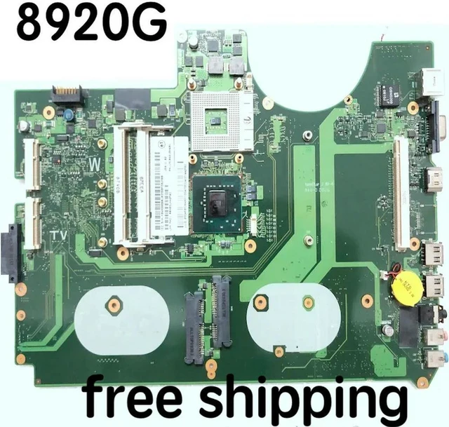 Alt view image 2 of 4 - Laptop Motherboard for 8920G, Board 6050A2184601-MB-A03 Part Number MBAP50B001, Fully Tested Working Mainboard, Replacement Notebook System Board for 8920G Laptop Repair & Hardware Replacement