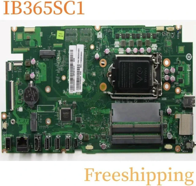 Main image of Desktop Motherboard for A340-24ICK A340-22ICK PC, Board IB365SC1 Part Number 5B20U53891, Fully Tested Working Mainboard, Replacement System Board for A340-24ICK A340-22ICK Desktop Computer Hardware Re