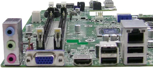 Alt view image 3 of 4 - Desktop Motherboard for Inspiron 3656 PC, Part Number 593VH R1PCR 00W6FD CN-0593VH CN-0R1PCR CN-00W6FD, Fully Tested Working Mainboard, Replacement System Board for Inspiron 3656 Desktop Computer Hard