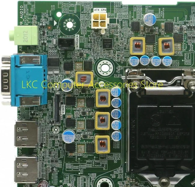 Alt view image 2 of 4 - Desktop Motherboard for Optiplex 7070 SFF PC, LGA1151 DDR4 Mainboard Part Number YNVJG 0YNVJG CN-0YNVJG, Fully Tested Working System Board, Replacement Mainboard for Optiplex 7070 SFF Small Form Facto