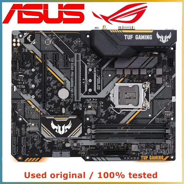 Alt view image 4 of 4 - TUF B360-PRO GAMING (WI-FI) ATX Desktop Motherboard, Intel B360 Chipset LGA1151 Socket DDR4 Up to 64GB, SATA III & PCI-E3.0 X16 Slot, Fully Tested Working Mainboard for 8th/9th Gen Intel CPU Gaming PC