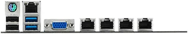 Alt view image 4 of 4 - P9D-C/4L ATX Server Motherboard, LGA1150 Socket Intel C224 Chipset DDR3 Up to 32GB, Supports Core i3 & Xeon E3-1200 v3 CPUs, PCI-E X16 SATA3 USB3.0, Replacement Mainboard for NAS & Server Build Hardwa