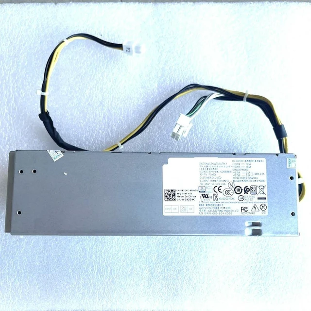 Alt view image 3 of 4 - 260W Desktop Power Supply PSU for 3050 3060 5060 7060 PC, Model L260EBM-00 H260EBM-00 AC260EBM-00 B260EBM-00 H260AM-00 AC260AM-00 PCH004, Replacement Power Unit for Desktop Hardware Repair & Power Fai