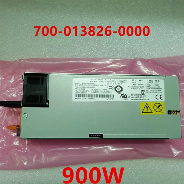 Alt view image 3 of 3 - 900W DC Switching Server Power Supply PSU for X3650M5 X3550M5 X3850X6, Part Number 700-013826-0000 700-013826-0200 00YL572 94Y8167, Replacement Hot-Plug Power Unit for X3650M5 Enterprise Server Hardwa