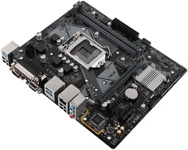 Main image of PRIME H310M-D R2.0 Micro ATX Desktop Motherboard, Intel H310 Chipset LGA1151 Socket DDR4 2666MHz, With LED Lighting Effects, Supports M.2 HDMI SATA 6Gbps, Fully Tested Mainboard for 8th/9th Gen Intel